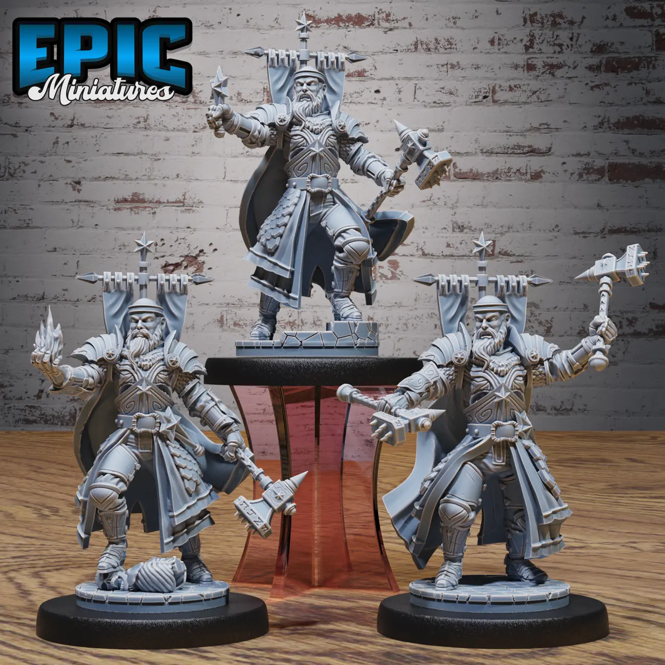 Warpriest Hammer / Warpriest Fire Magic / Warpriest Holy Sign Set